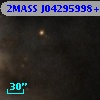 2MASS J04295998+3516549