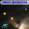 2MASS J04301774+3518108