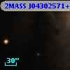 2MASS J04302571+3514412