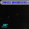 2MASS J04303335+3516457