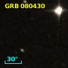 GRB 080430