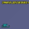 2MASS J05383682-0256584
