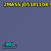 2MASS J05381104-0256018