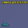 2MASS J05375220-0233379