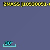 2MASS J10530051-0321244