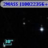 2MASS J10022356+4534541