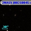 2MASX J00210045+2058180