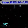 Anon J035116+2650