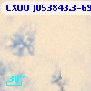 CXOU J053843.3-690608