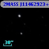 2MASS J11462923+6803230