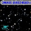2MASS J19324503+3648292