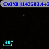 CXOXB J142503.4+345854