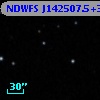 NDWFS J142507.5+352726