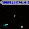 NDWFS J142741.4+341853