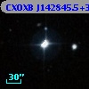 CXOXB J142845.5+343957