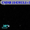 CXOXB J142853.1+354304
