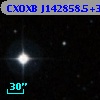 CXOXB J142858.5+335057
