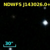 NDWFS J143026.0+345809