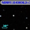 NDWFS J143036.3+351342