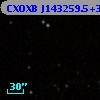 CXOXB J143259.5+340827