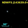 NDWFS J143639.0+342243