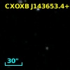 CXOXB J143653.4+350004
