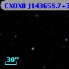 CXOXB J143658.7+353418