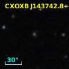 CXOXB J143742.8+332556