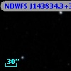 NDWFS J143834.3+344326