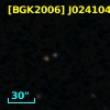 [BGK2006] J024104.30+002311.5