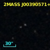 2MASS J00390571+0050076