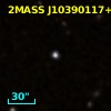 2MASS J10390117+6249354
