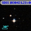 SDSS J030421.23+004405.4