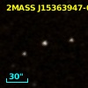 2MASS J15363947-0137288