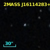 2MASS J16114283+3843494