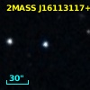 2MASS J16113117+3940295