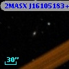 2MASX J16105183+5413512