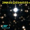 2MASS J20344555+2611243