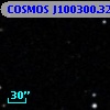 COSMOS J100300.32+013546.8