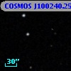 COSMOS J100240.25+013416.8
