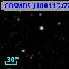 COSMOS J100115.65+013528.6