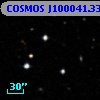 COSMOS J100041.33+013418.9