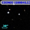 COSMOS J100041.52+013334.7