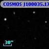 COSMOS J100035.17+013321.0