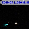 COSMOS J100043.48+013215.9
