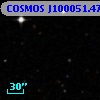 COSMOS J100051.47+013006.4