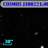 COSMOS J100221.48+014621.1