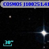 COSMOS J100251.41+014556.4