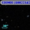 COSMOS J100223.62+014551.2
