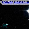 COSMOS J100252.41+014503.4